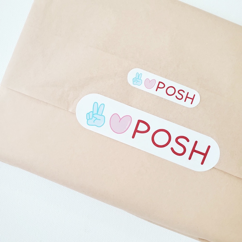LB003 Peace Love Posh Custom Poshmark Sticker Sheet [Price Firm] - Picture 8 of 11